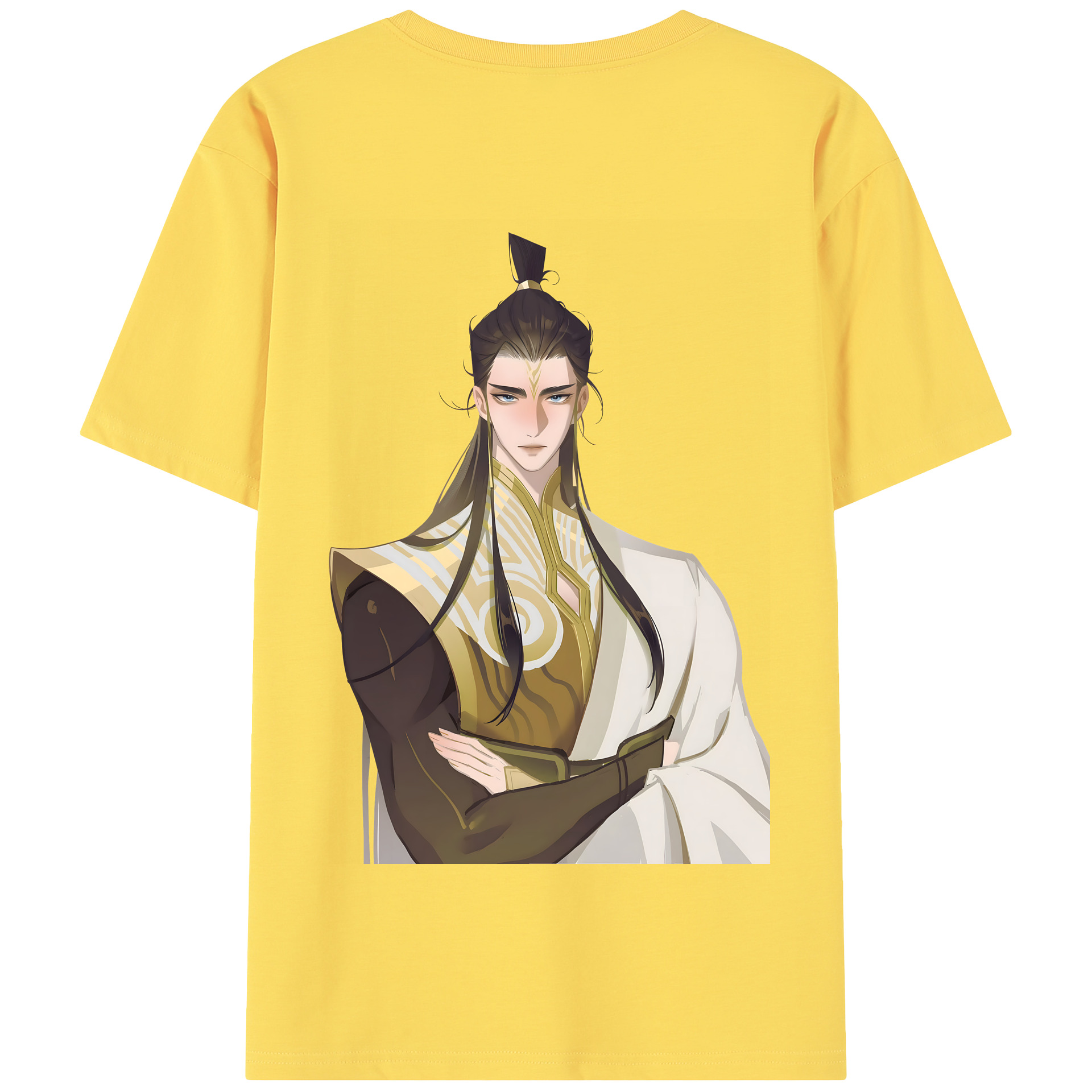 （画像用） Ne Zha 2 ナタ 魔童の大暴れ 綿100％半袖Tシャツ（背面プリント）