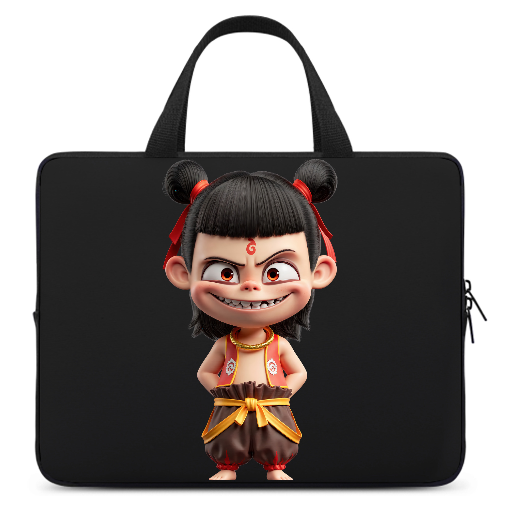 （画像用） Ne Zha 2 ナタ 魔童の大暴れ 手提げノートパソコンバッグ
