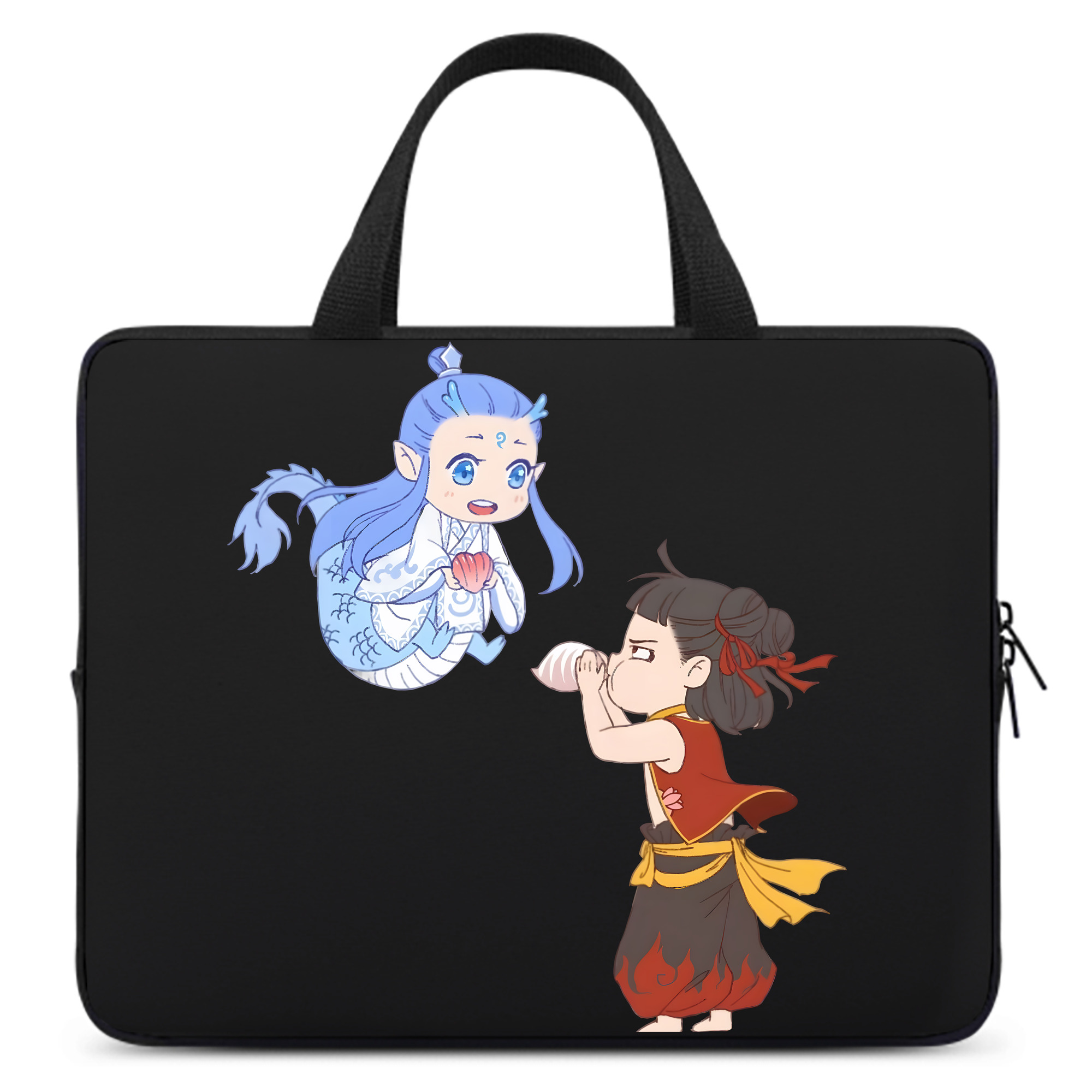 （画像用） Ne Zha 2 ナタ 魔童の大暴れ 手提げノートパソコンバッグ