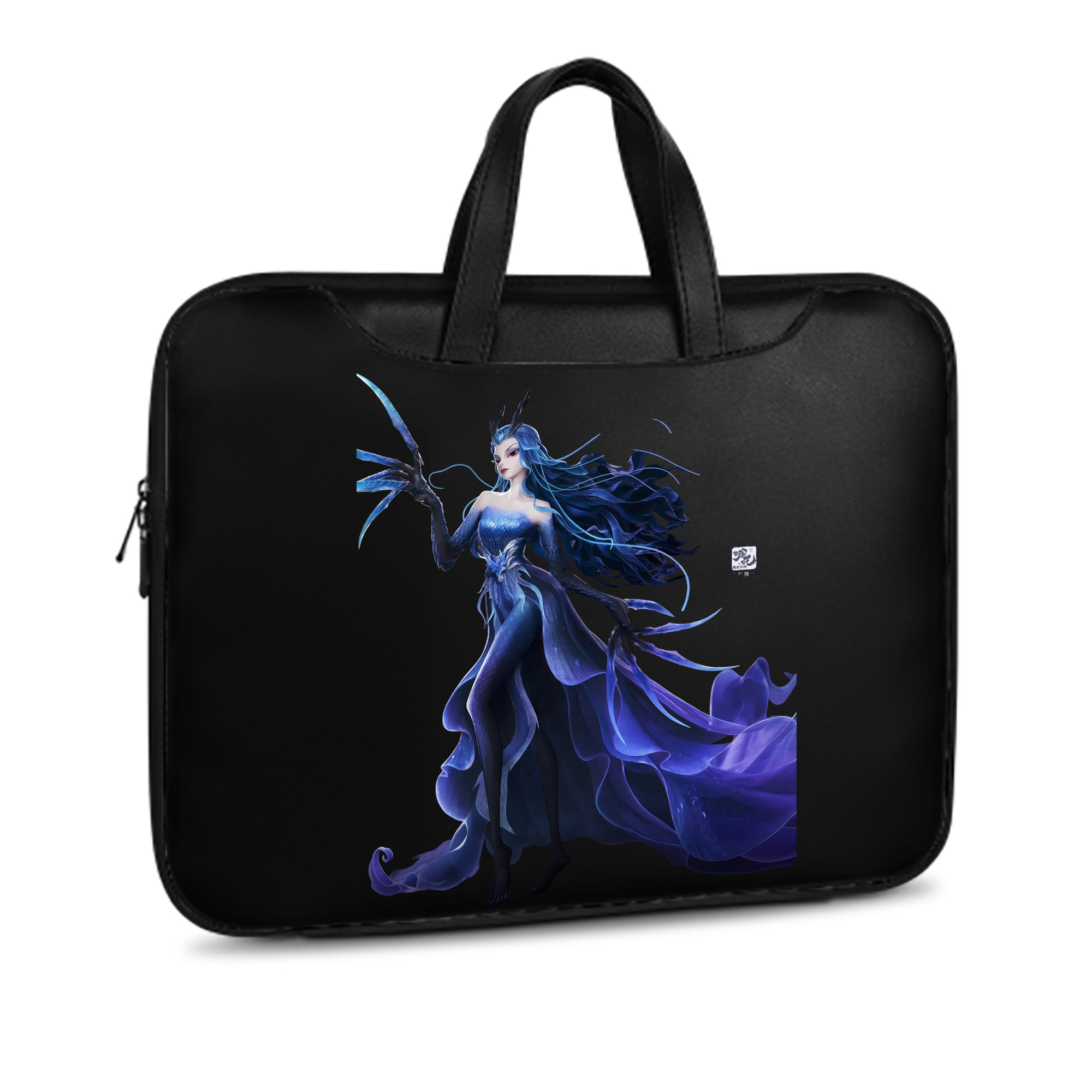 （画像用） Ne Zha 2 ナタ 魔童の大暴れ レザーラップトップバッグ　ノートパソコンケース