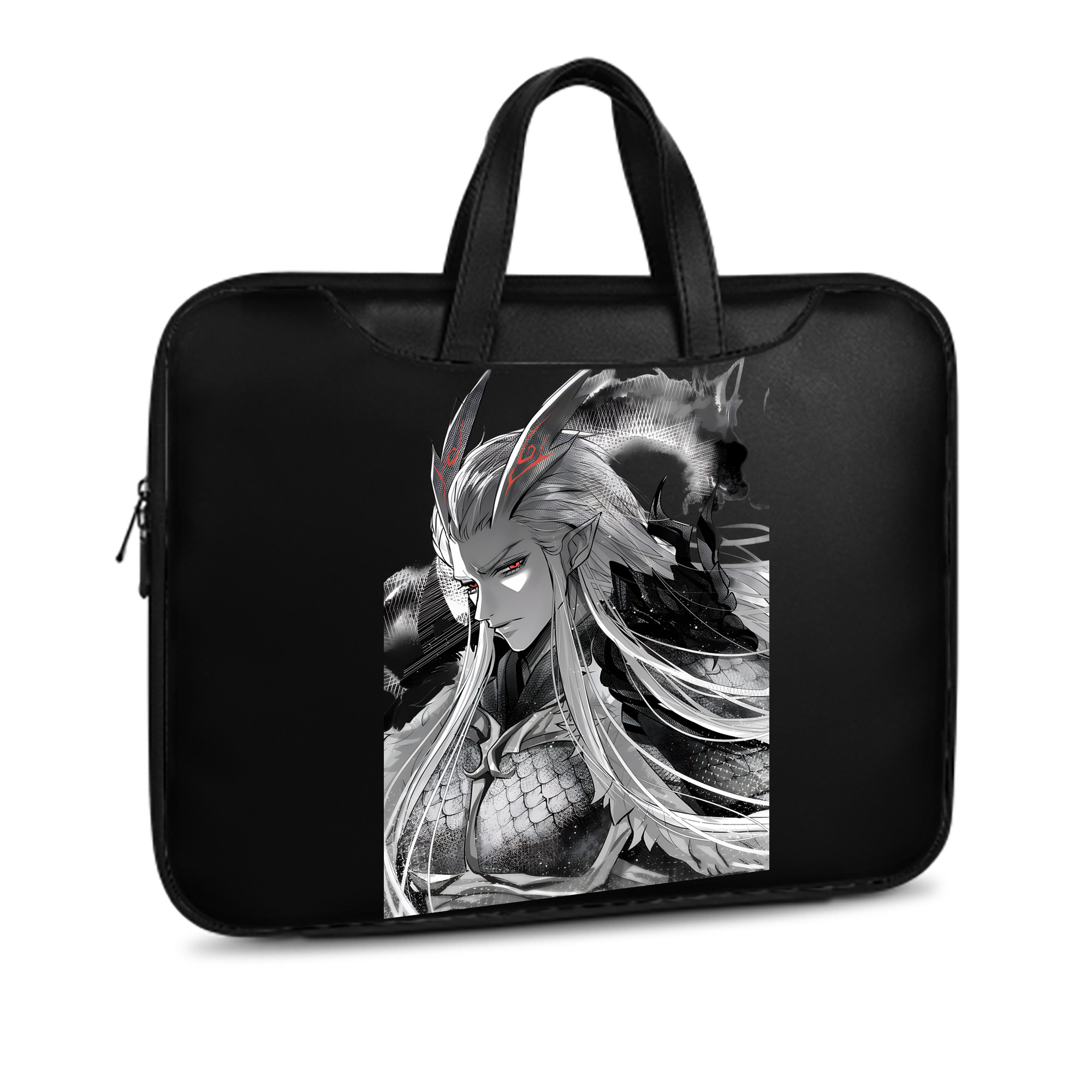（画像用） Ne Zha 2 ナタ 魔童の大暴れ レザーラップトップバッグ　ノートパソコンケース