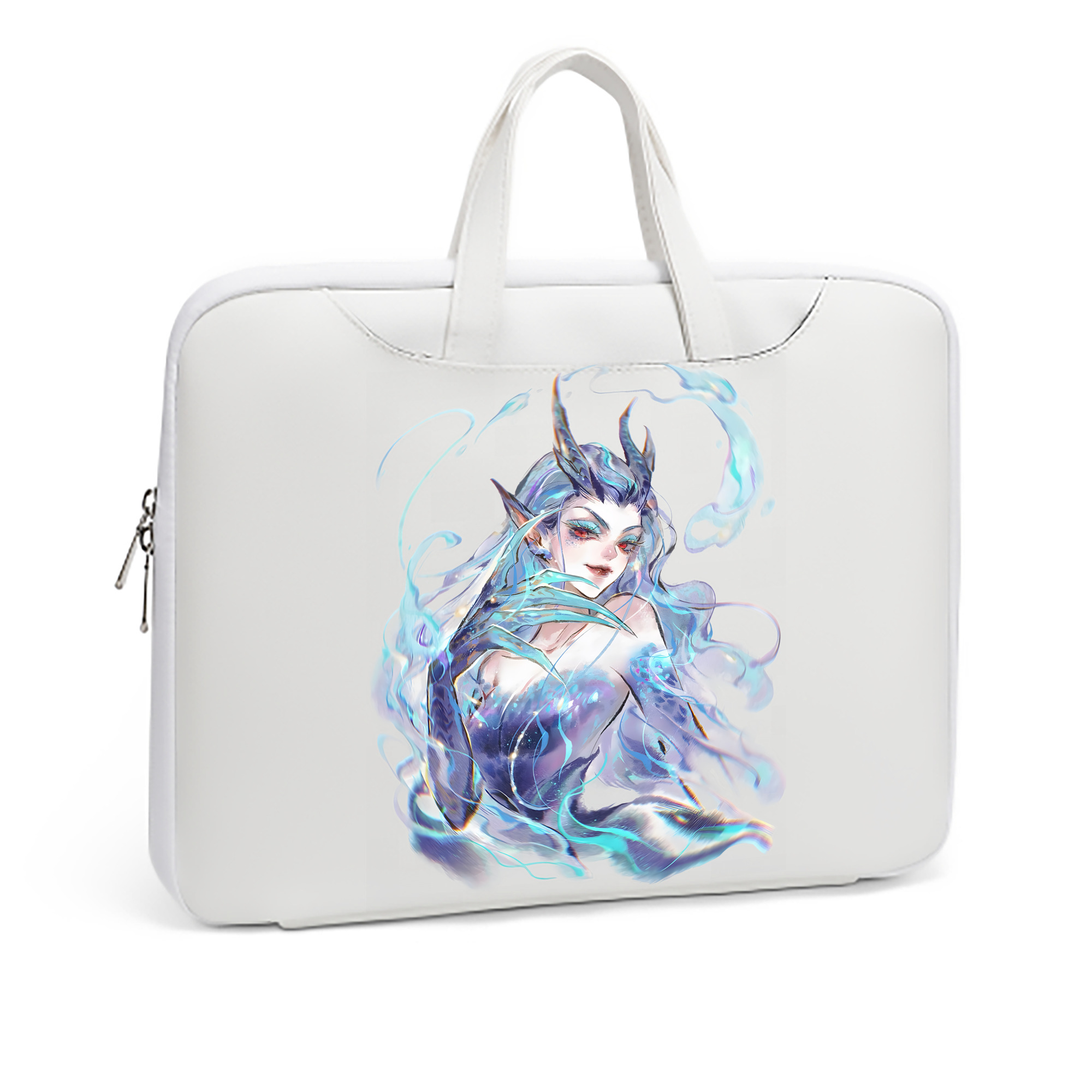 （画像用） Ne Zha 2 ナタ 魔童の大暴れ レザーラップトップバッグ　ノートパソコンケース