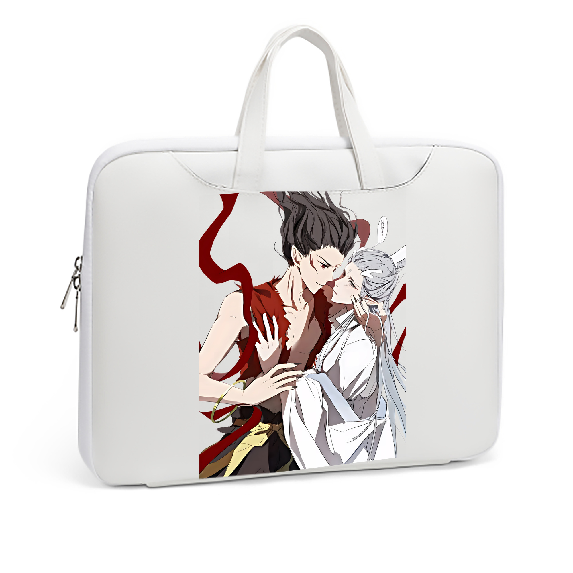 （画像用） Ne Zha 2 ナタ 魔童の大暴れ レザーラップトップバッグ　ノートパソコンケース