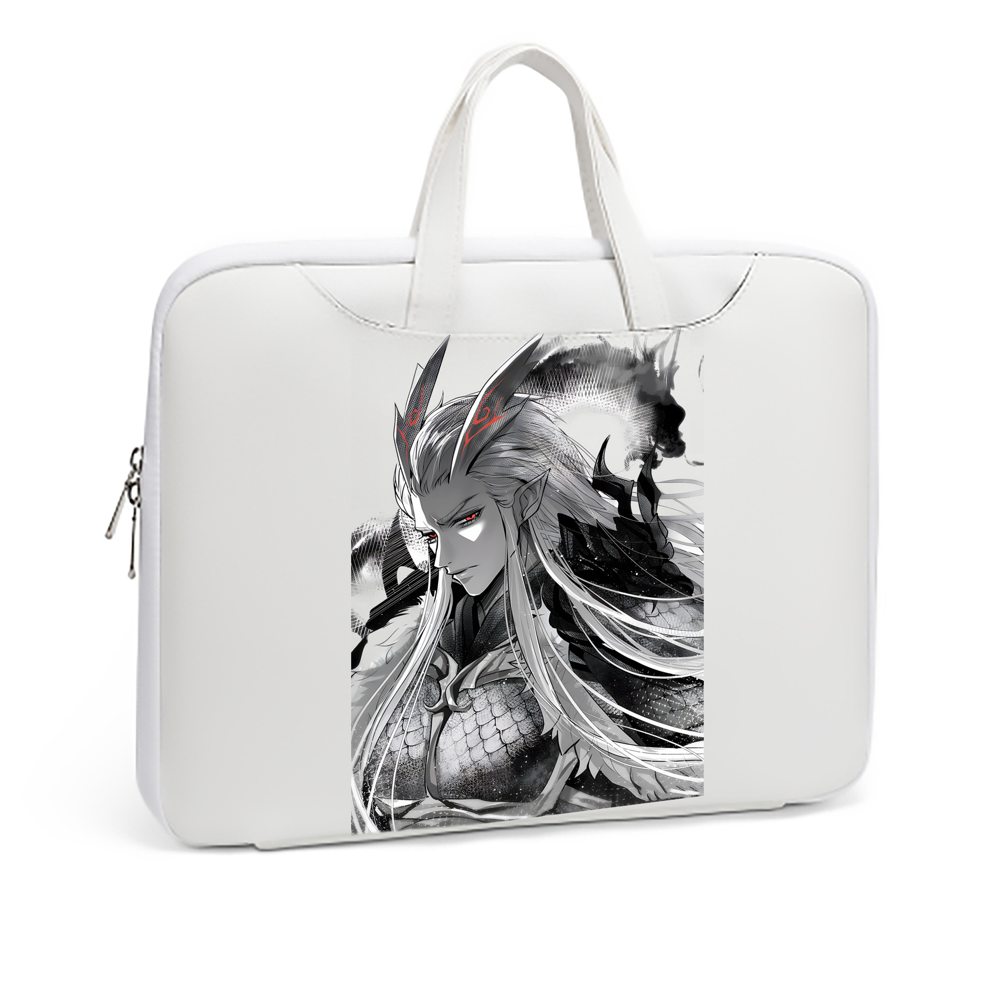 （画像用） Ne Zha 2 ナタ 魔童の大暴れ レザーラップトップバッグ　ノートパソコンケース