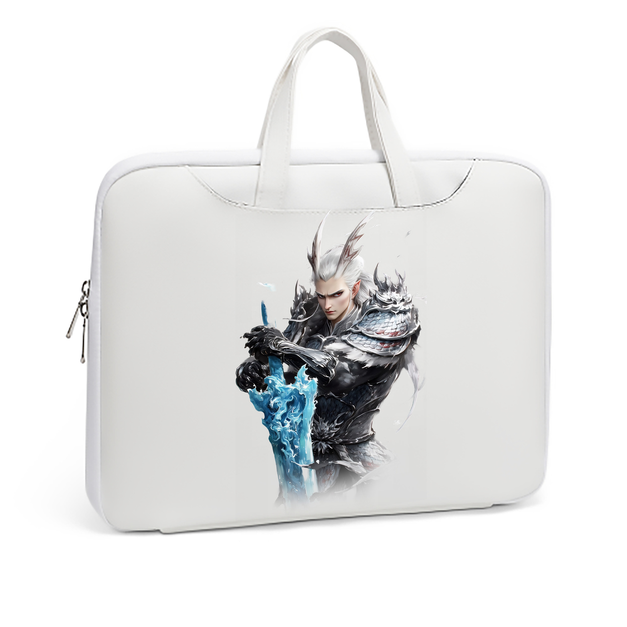 （画像用） Ne Zha 2 ナタ 魔童の大暴れ レザーラップトップバッグ　ノートパソコンケース