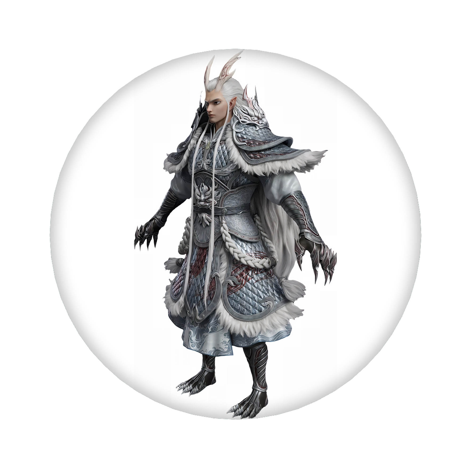 （画像用） Ne Zha 2 ナタ 魔童の大暴れ 6cm 缶バッジ 複数セット