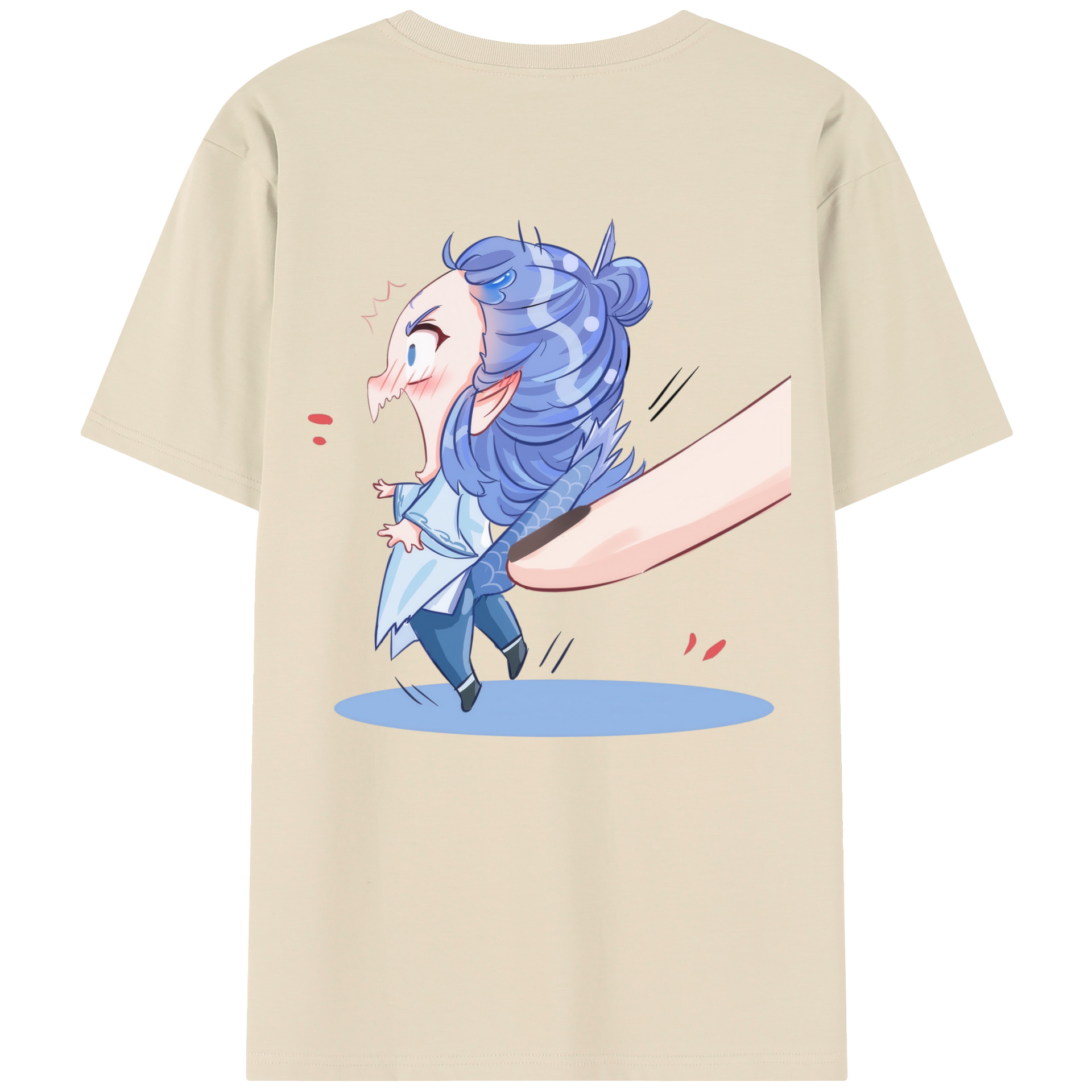 Ne Zha 2 ナタ 魔童の大暴れ 綿100％半袖Tシャツ（背面プリント）