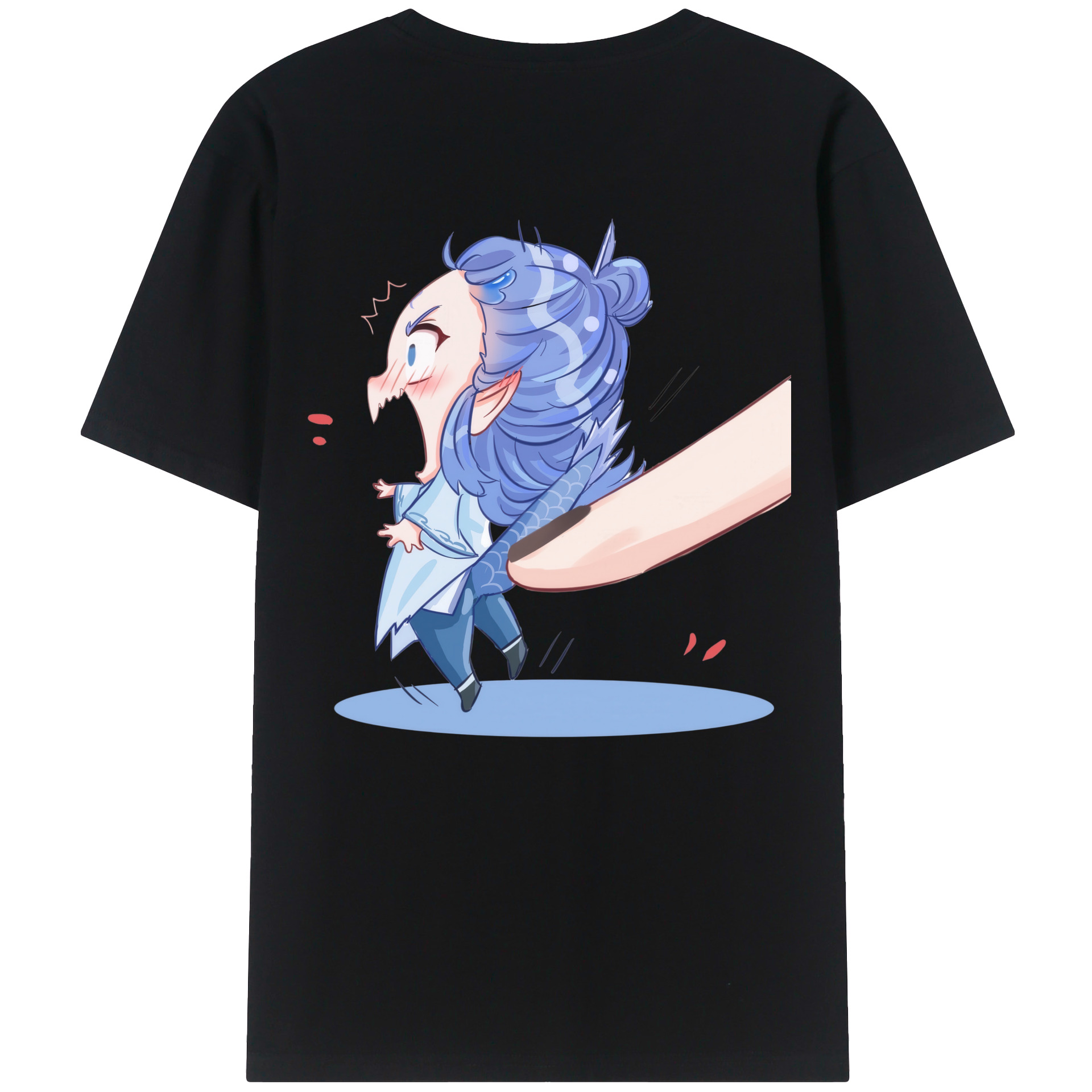 Ne Zha 2 ナタ 魔童の大暴れ 綿100％半袖Tシャツ（背面プリント）