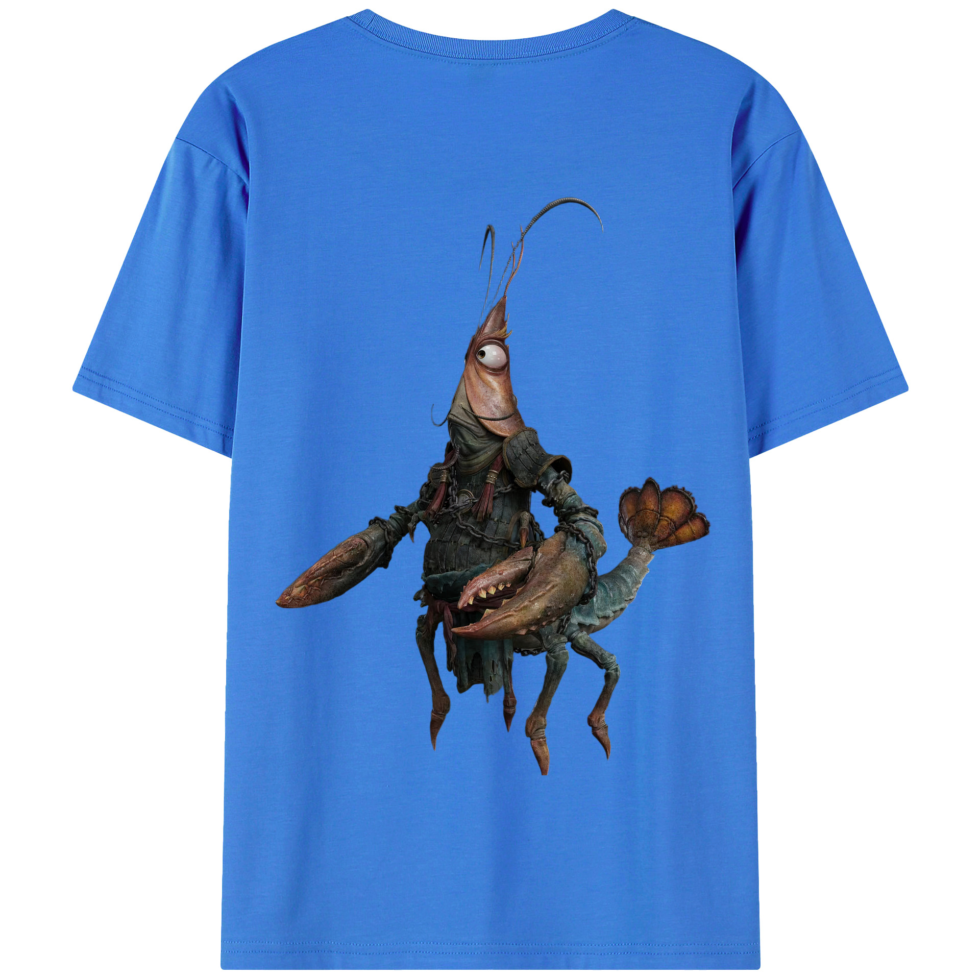 （画像用） Ne Zha 2 ナタ 魔童の大暴れ 綿100％半袖Tシャツ（背面プリント）