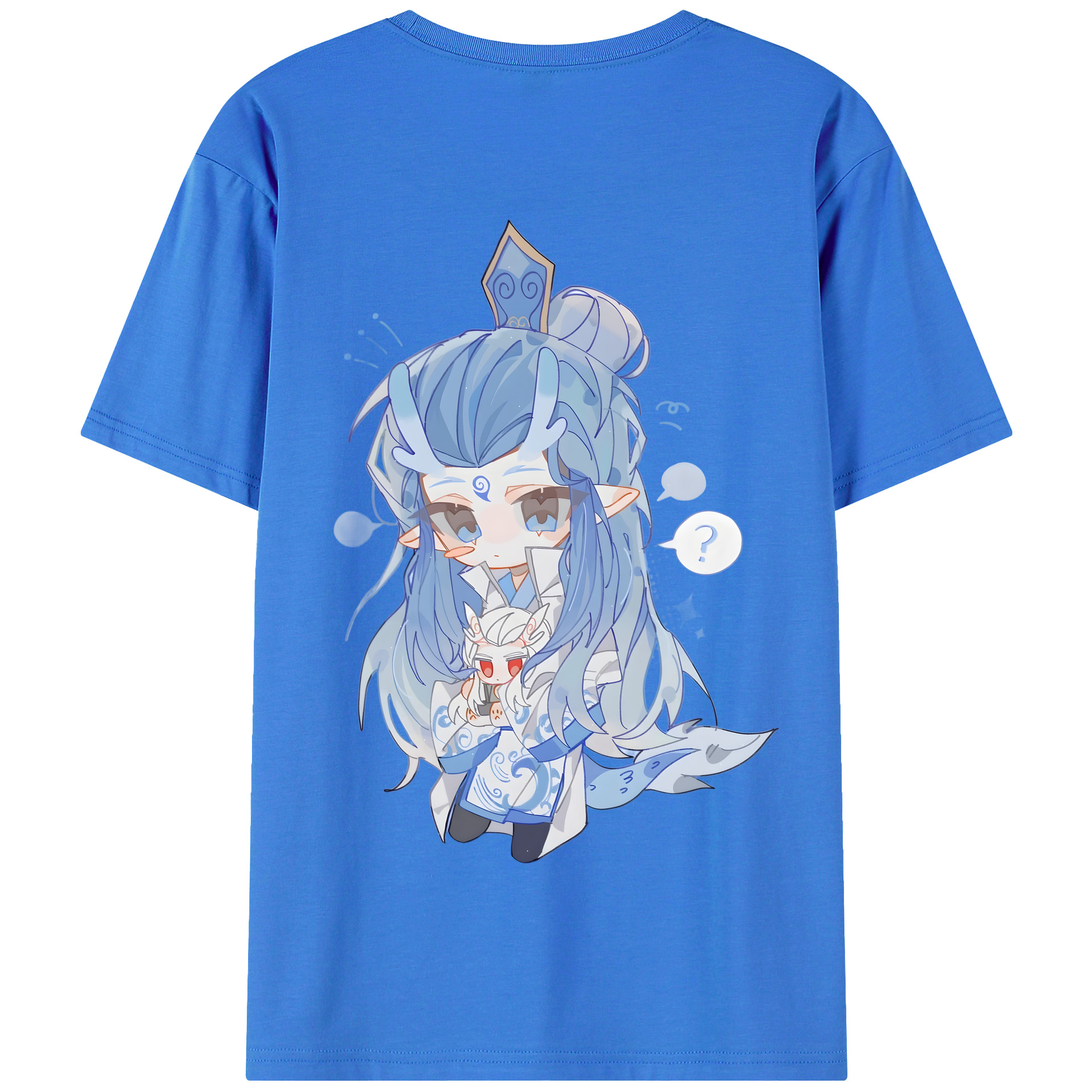 Ne Zha 2 ナタ 魔童の大暴れ 綿100％半袖Tシャツ（背面プリント）