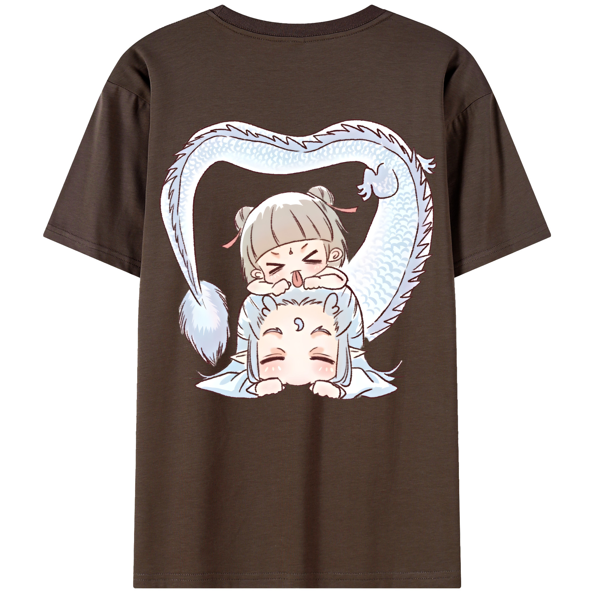 Ne Zha 2 ナタ 魔童の大暴れ 綿100％半袖Tシャツ（背面プリント）