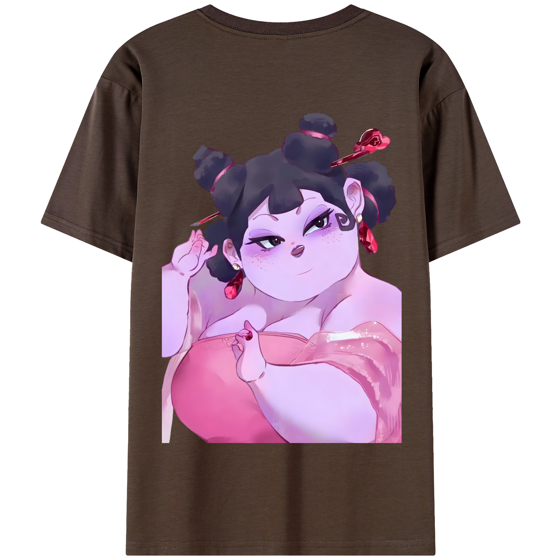 Ne Zha 2 ナタ 魔童の大暴れ 綿100％半袖Tシャツ（背面プリント）