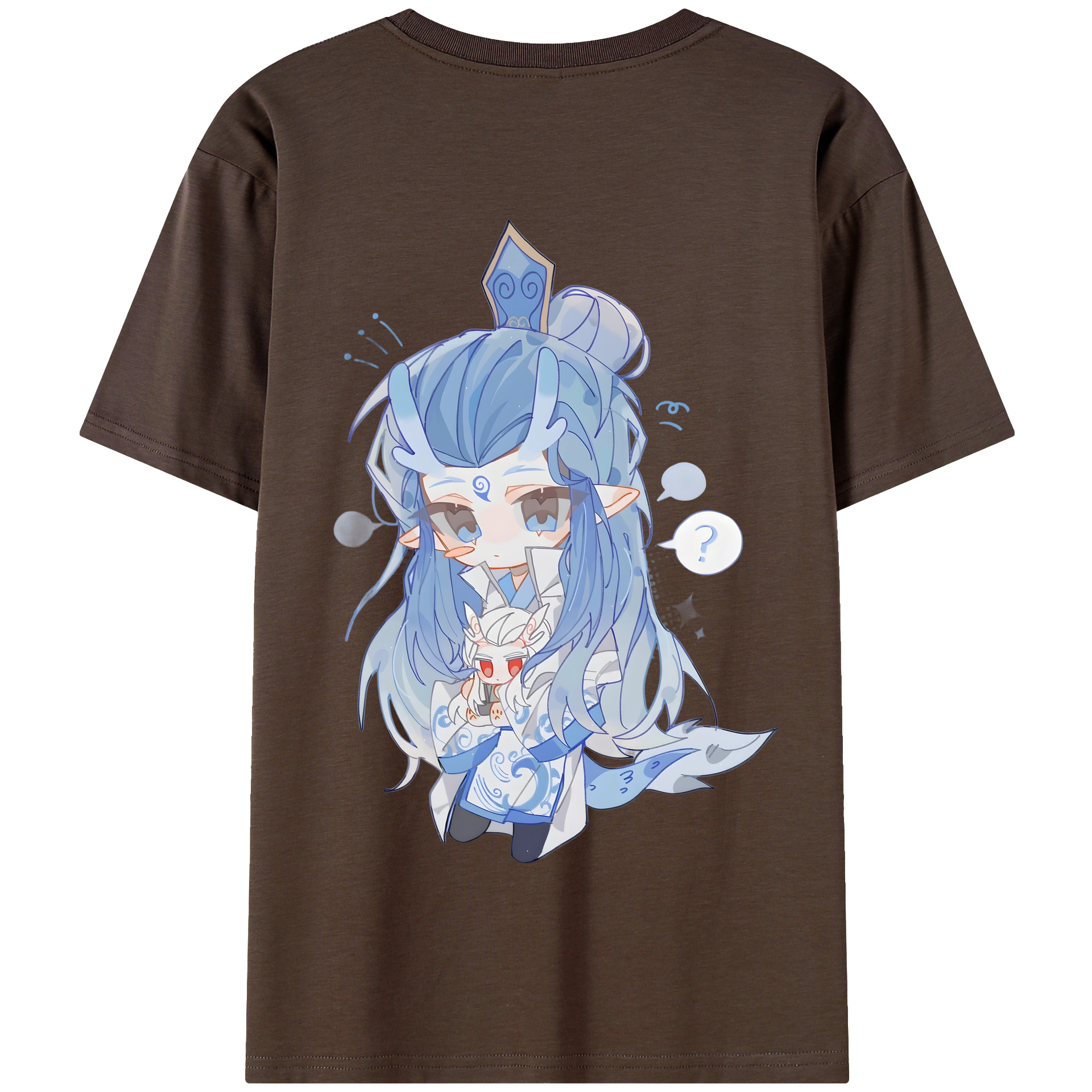 Ne Zha 2 ナタ 魔童の大暴れ 綿100％半袖Tシャツ（背面プリント）