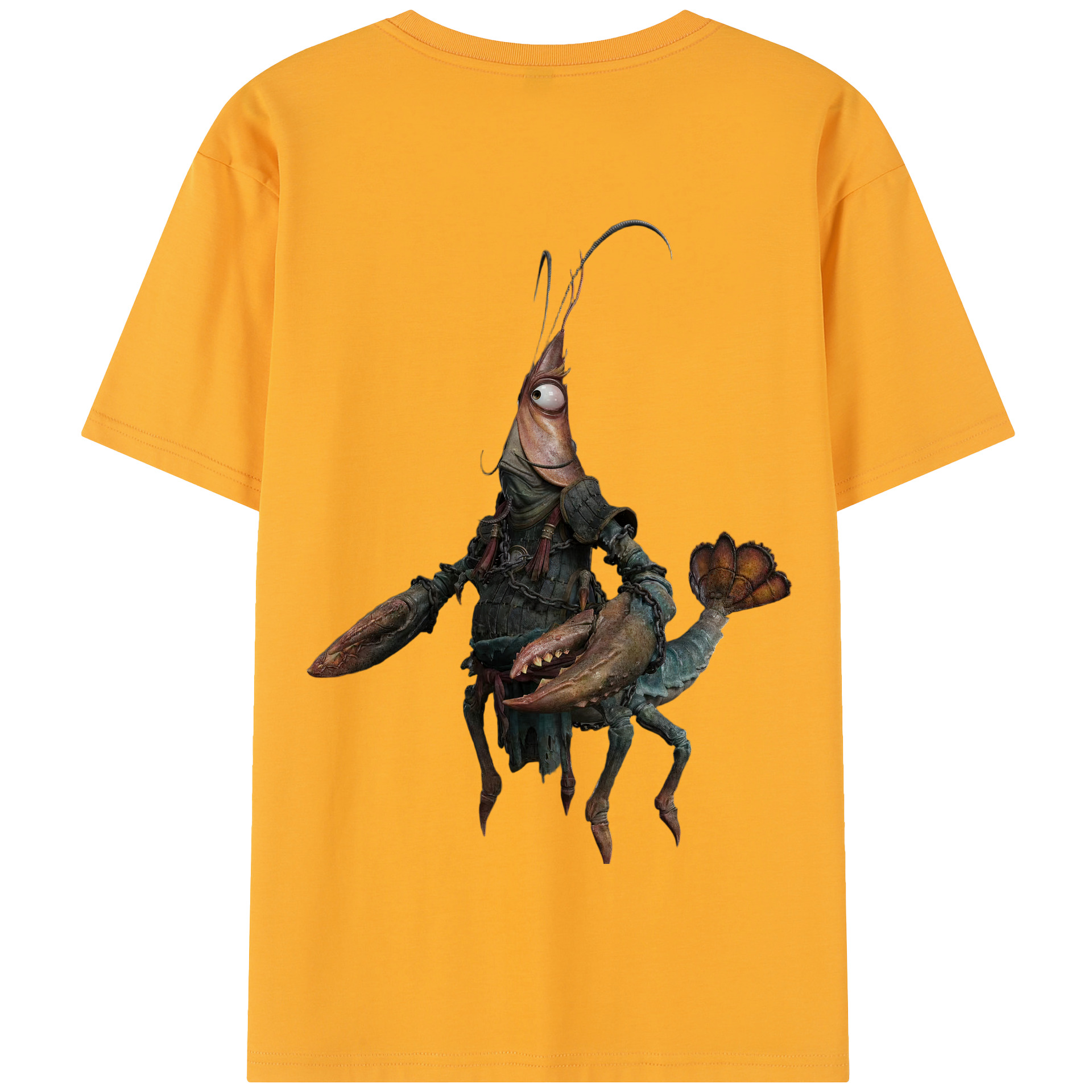 （画像用） Ne Zha 2 ナタ 魔童の大暴れ 綿100％半袖Tシャツ（背面プリント）