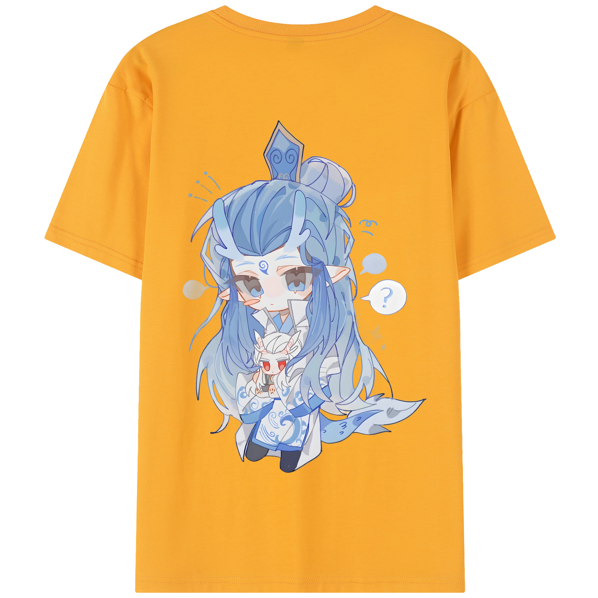 Ne Zha 2 ナタ 魔童の大暴れ 綿100％半袖Tシャツ（背面プリント）