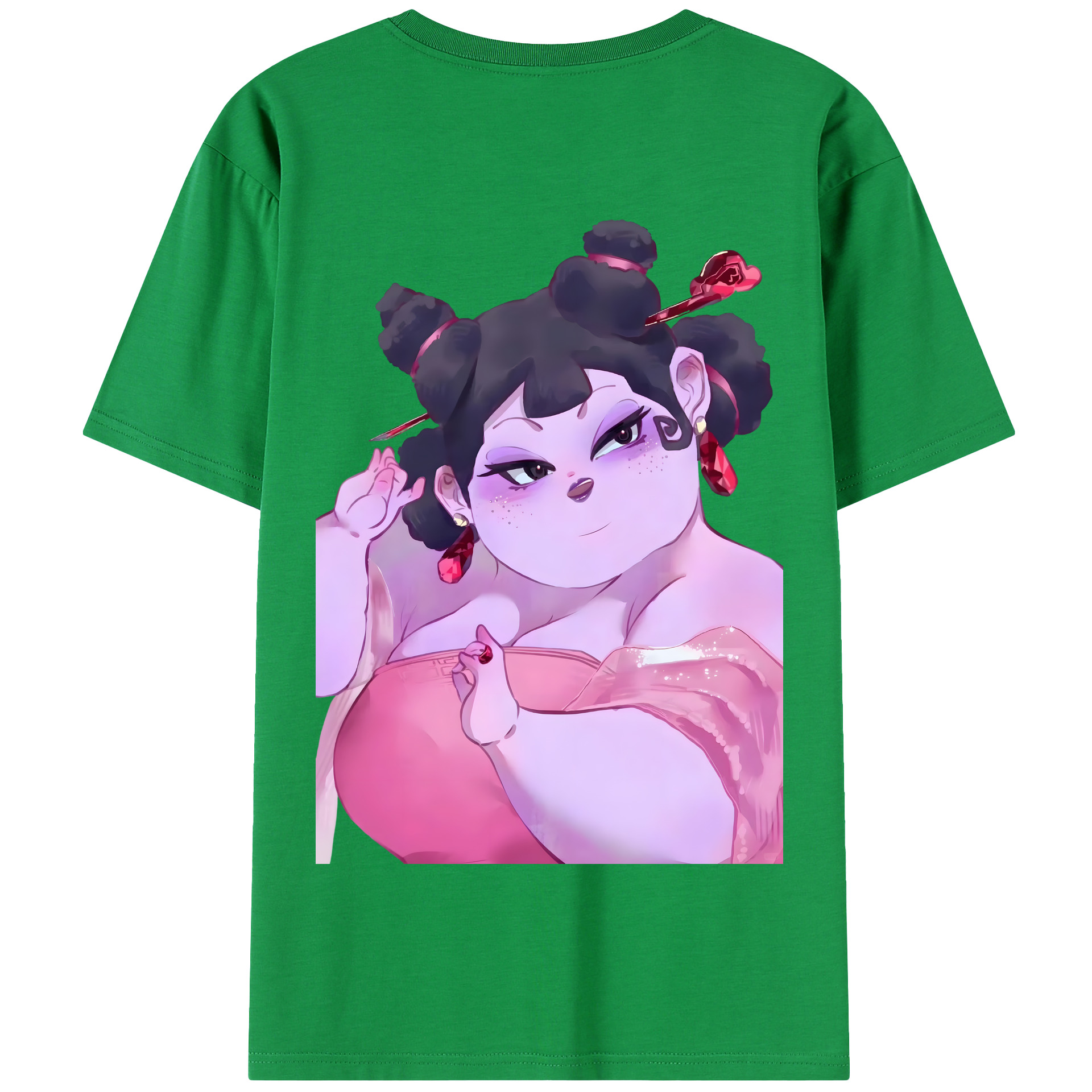 Ne Zha 2 ナタ 魔童の大暴れ 綿100％半袖Tシャツ（背面プリント）