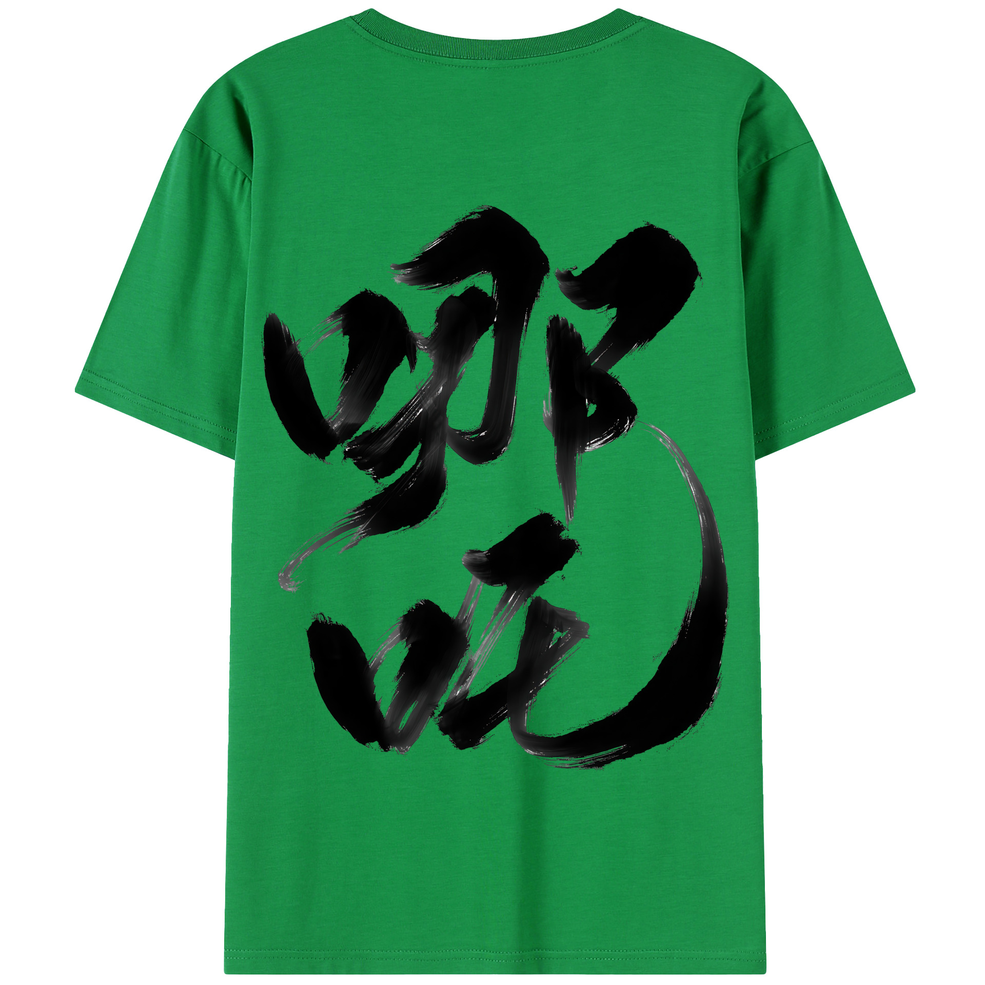 （画像用） Ne Zha 2 ナタ 魔童の大暴れ 綿100％半袖Tシャツ（背面プリント）
