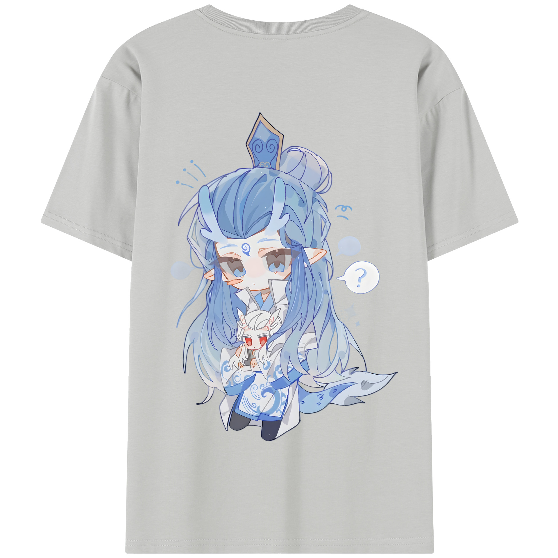 Ne Zha 2 ナタ 魔童の大暴れ 綿100％半袖Tシャツ（背面プリント）