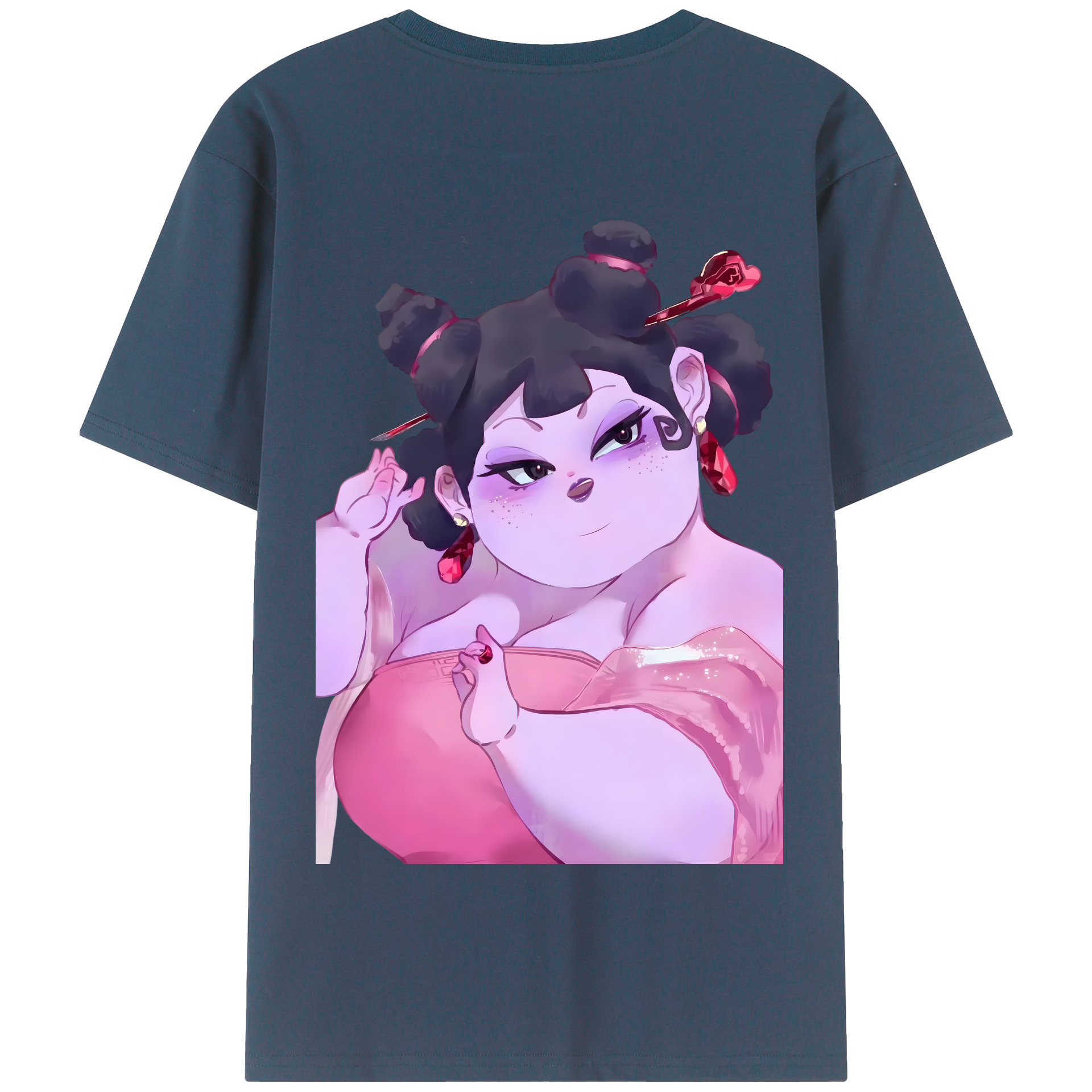 Ne Zha 2 ナタ 魔童の大暴れ 綿100％半袖Tシャツ（背面プリント）
