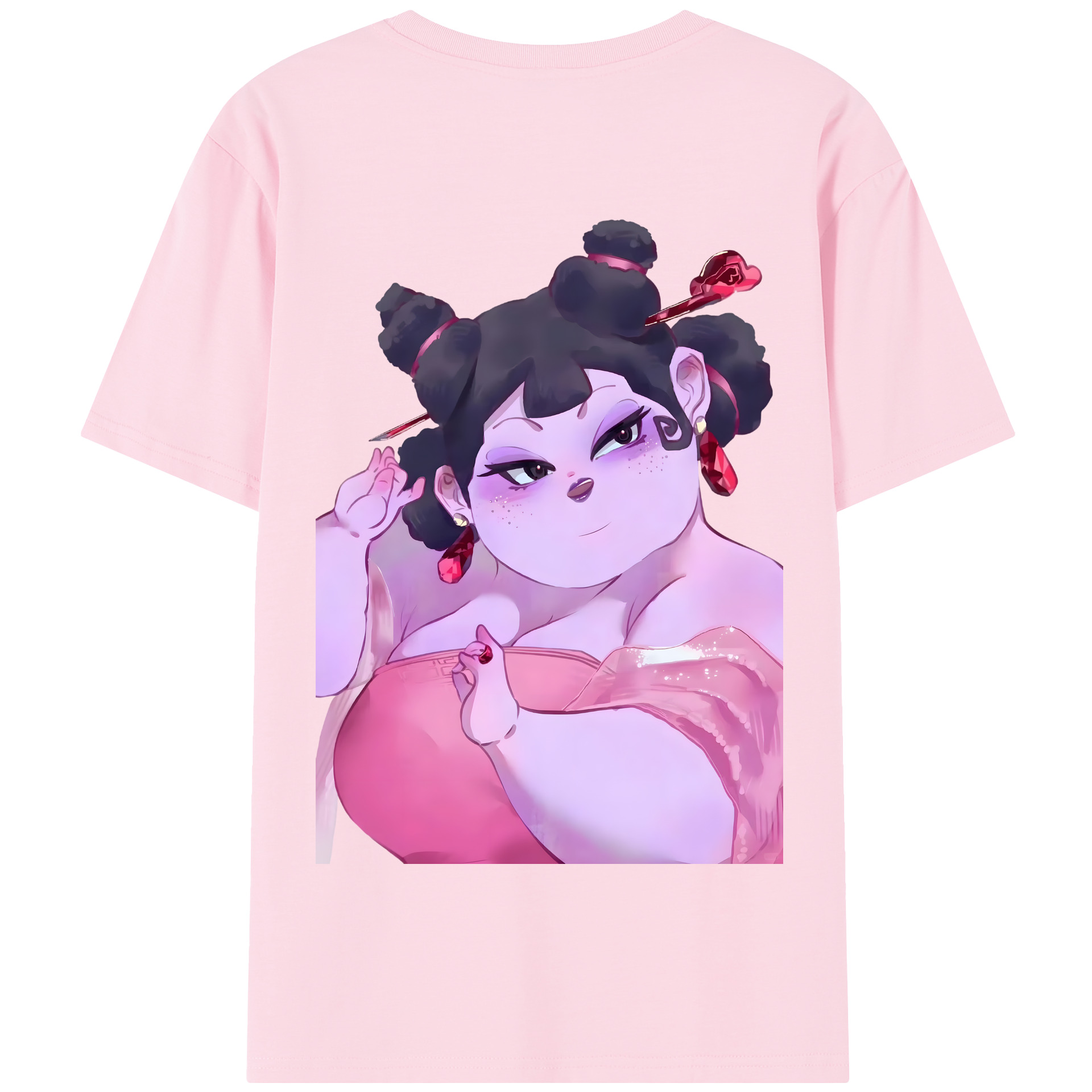 Ne Zha 2 ナタ 魔童の大暴れ 綿100％半袖Tシャツ（背面プリント）