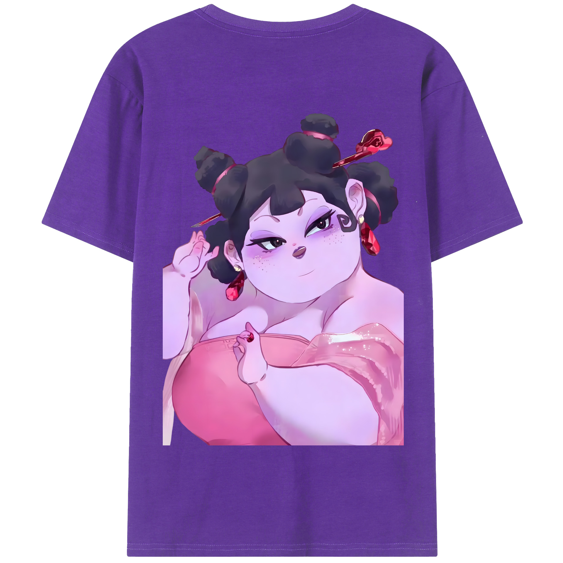 Ne Zha 2 ナタ 魔童の大暴れ 綿100％半袖Tシャツ（背面プリント）