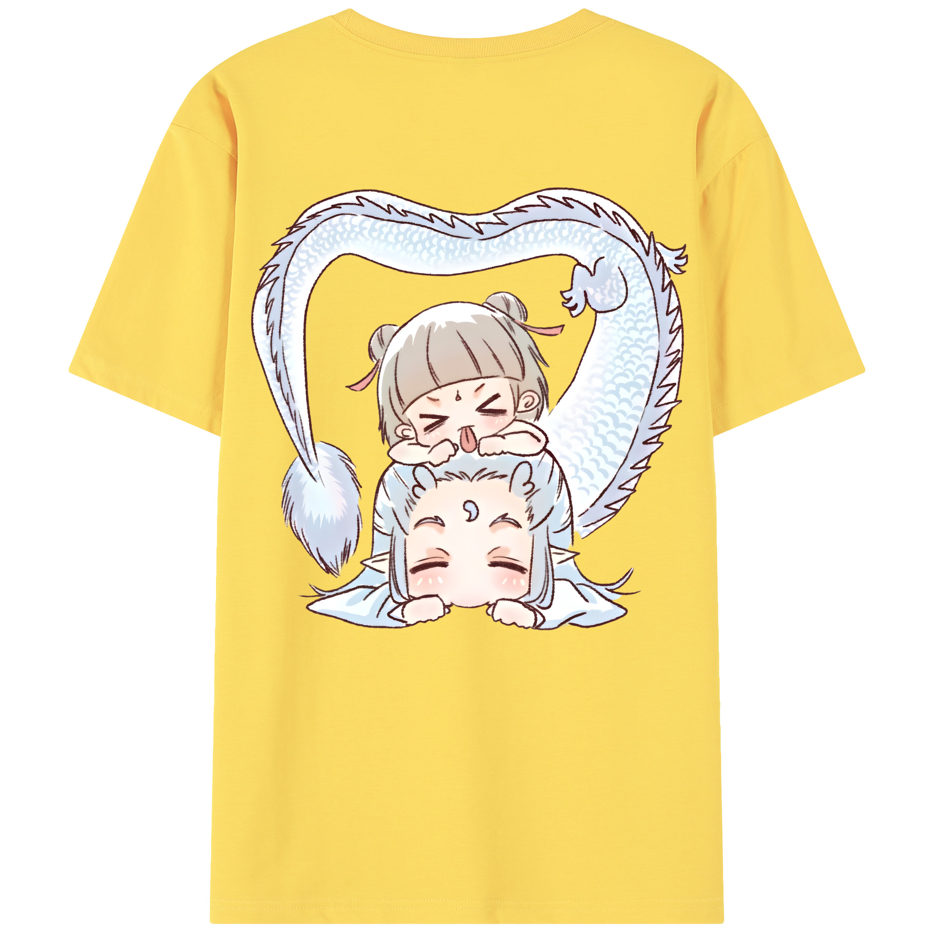 Ne Zha 2 ナタ 魔童の大暴れ 綿100％半袖Tシャツ（背面プリント）