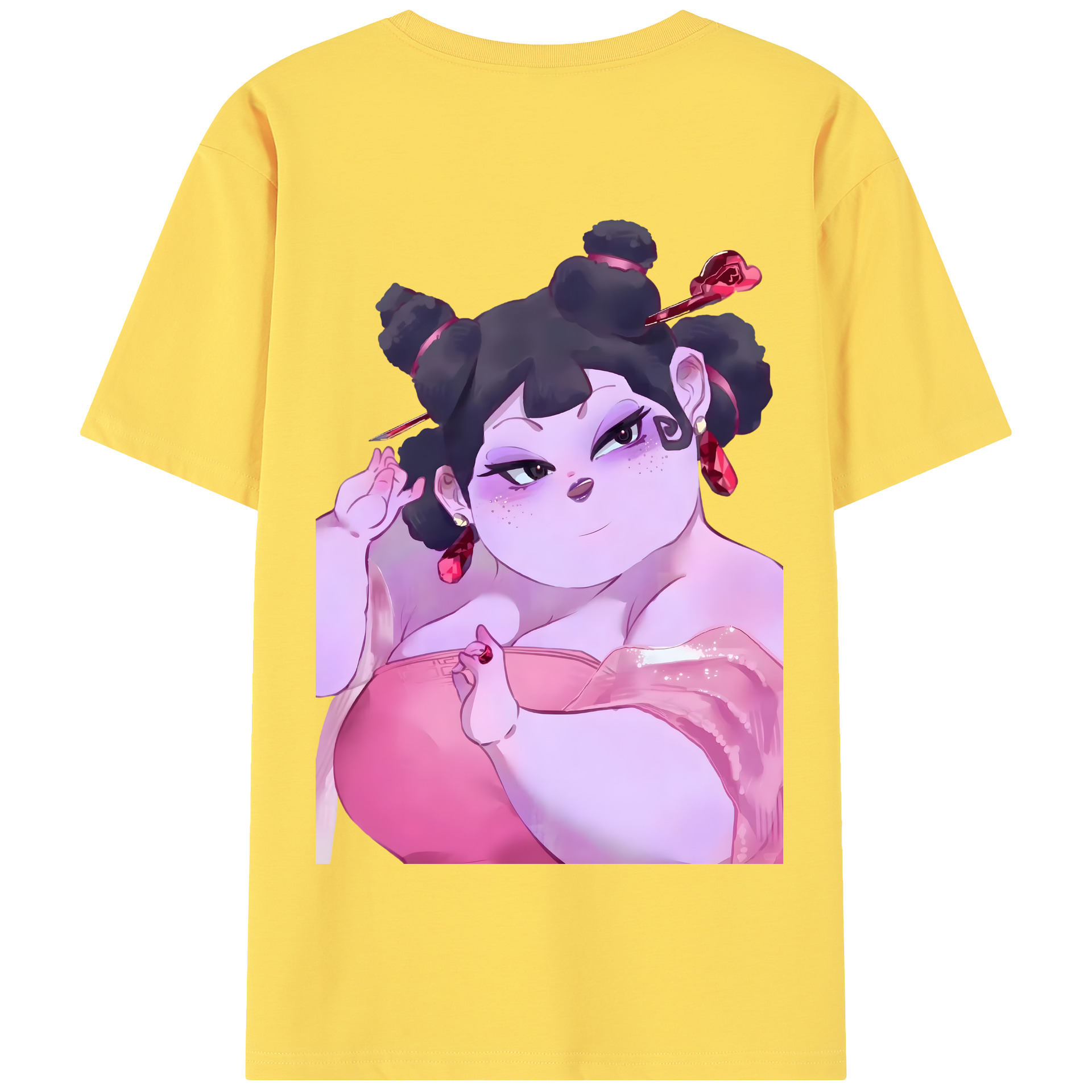 Ne Zha 2 ナタ 魔童の大暴れ 綿100％半袖Tシャツ（背面プリント）