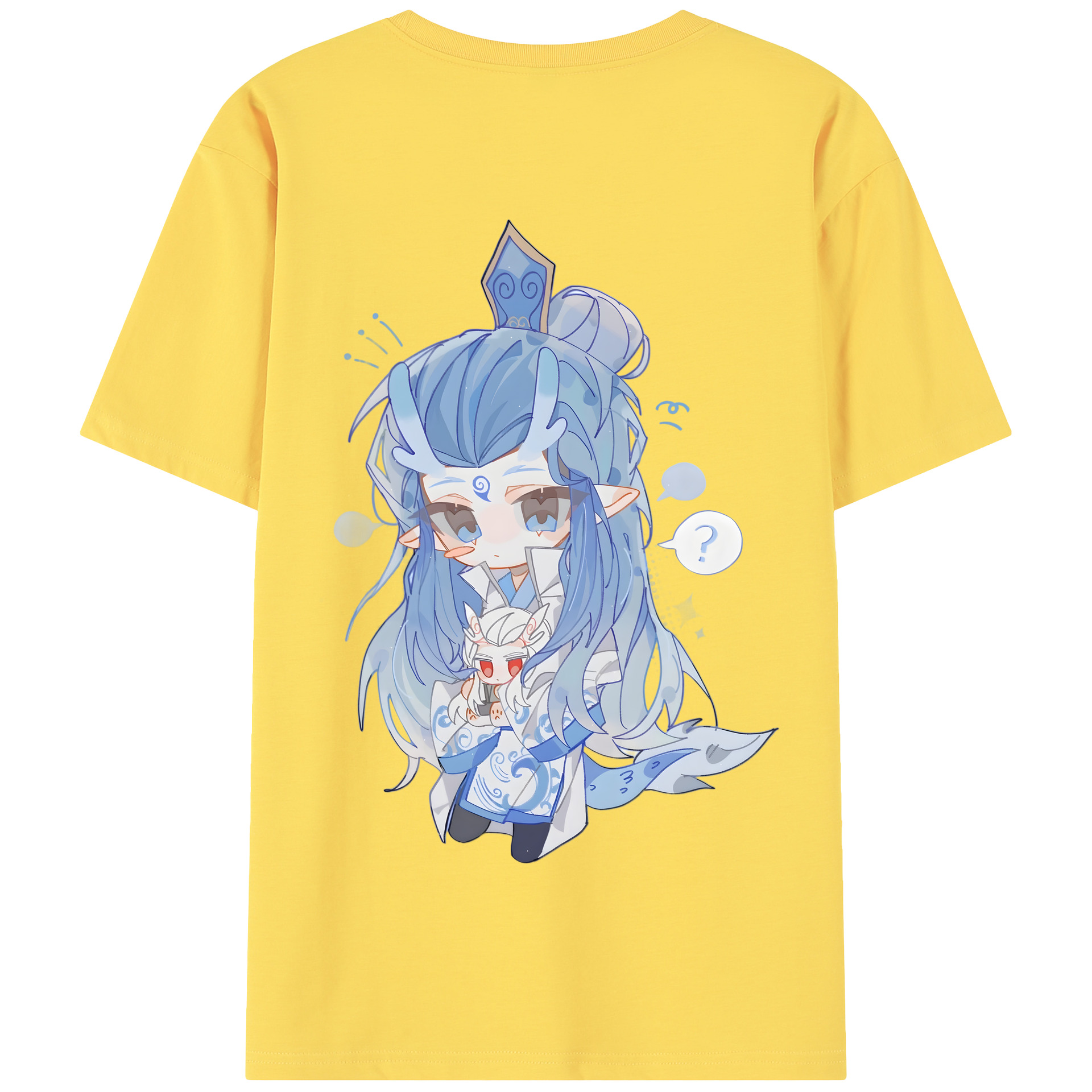 Ne Zha 2 ナタ 魔童の大暴れ 綿100％半袖Tシャツ（背面プリント）